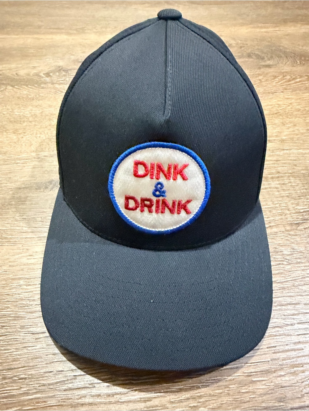 G/Fore Black 'Dink & Drink' Patch Baseball Cap SnapBack Golf - Picture 2 of 5